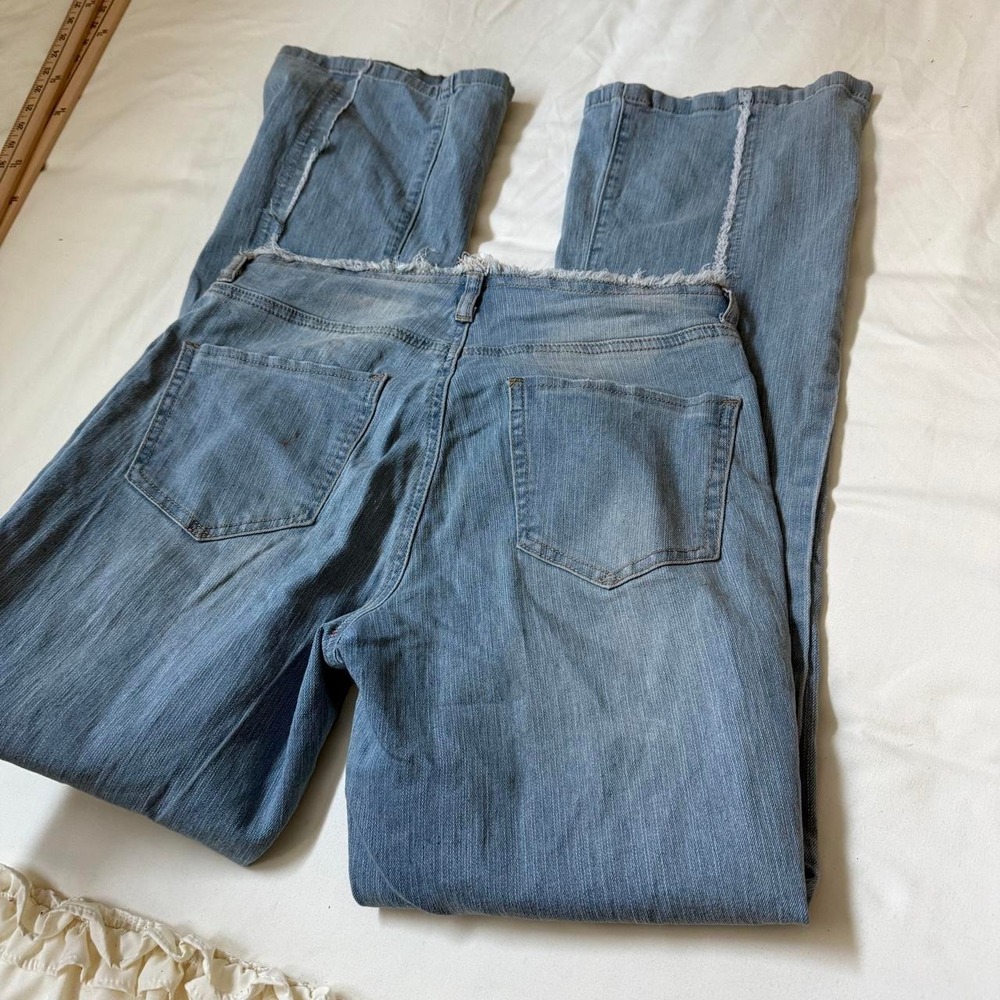 Y2K Low Rise Flare jeans Y2K Derek Heart size 7 l - Picture 5 of 5